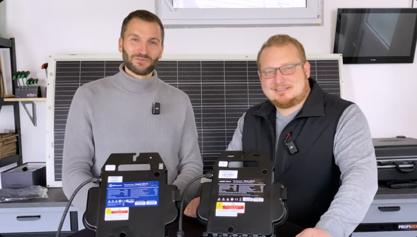 Jan und Kris von VMES — Vier Männer eine Straße, Balkonkraftwerk- und Smart-Home-Tester